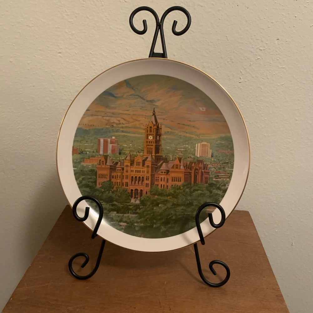 Never used Utah limited edition plates